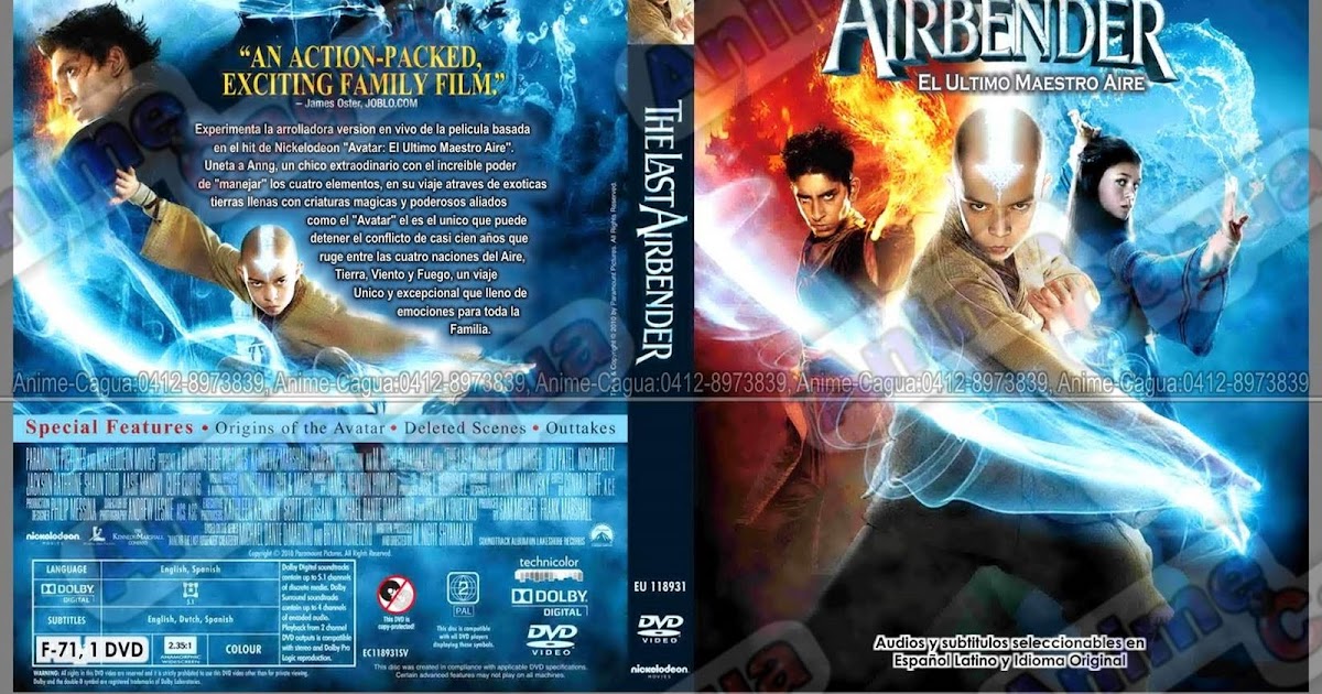 Avatar El Ultimo Maestro Aire En Español Completa
